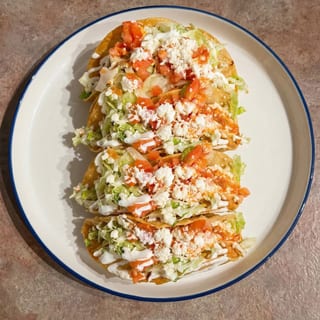 Tacos Dorados de Papas (6)(Fried Potato Tacos)