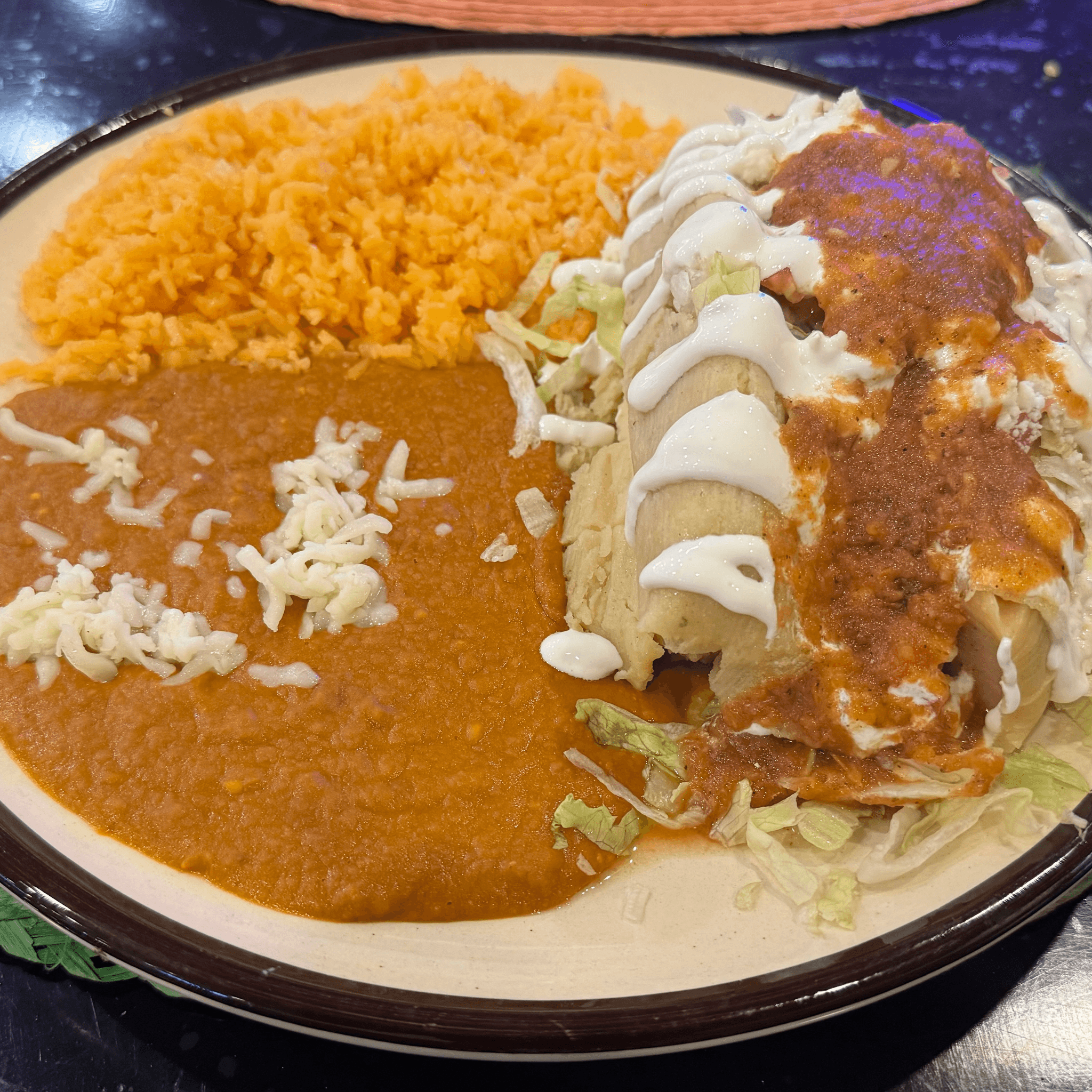 Lunch Tamales.
