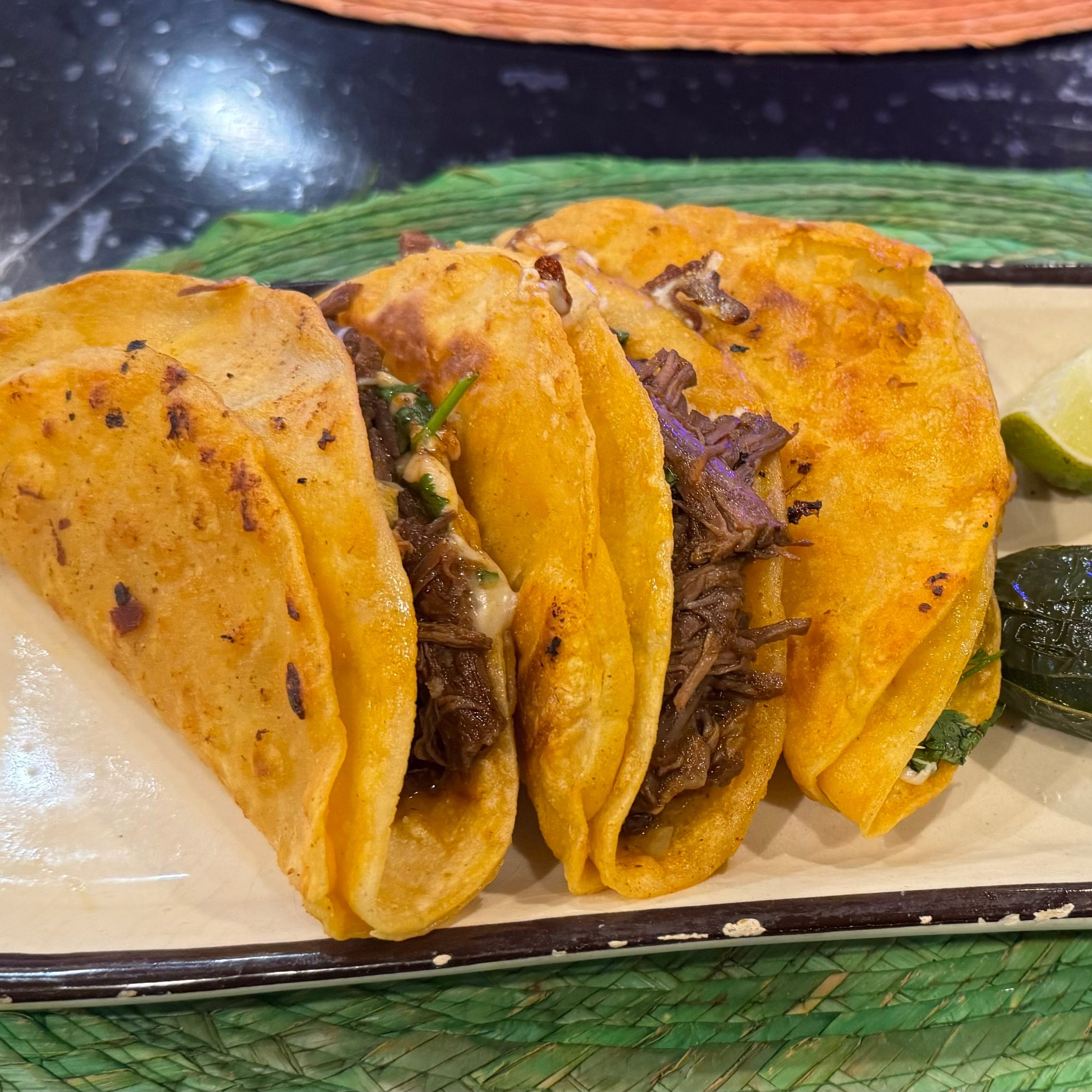 QuesaBirria Taco.