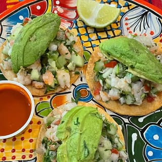 Tostada de Ceviche